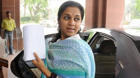 தேசியவாத காங்கிரஸ் எம்.பி. சுப்ரியா சுலே : கோப்புப்படம்