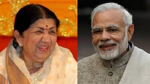 மன் கீ பாத்தில் லதா மங்கேஷ்கர்: பிரதமர் மோடி வாழ்த்து
