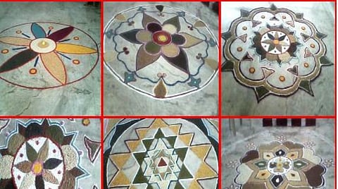தீய சக்தியை விரட்டும் வராஹி கோலம்!