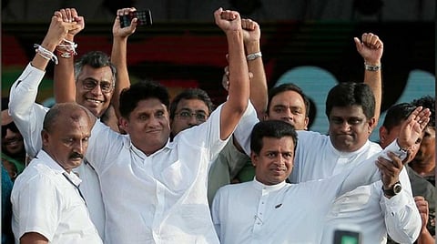 மக்கள் வெள்ளத்தில் கொழும்பை அதிர வைத்த ஐக்கிய தேசிய கட்சியின் பொதுக்கூட்டம்: சஜித் பிரேமதாசாவுக்கு வலுக்கும் ஆதரவு