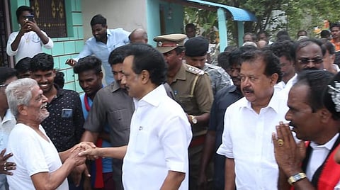 நடைபயணம் மூலம் பிரச்சாரம் மேற்கொள்ளும் ஸ்டாலின்