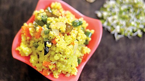 கமகமக்கும் கோதுமை உணவு: கிச்சடி