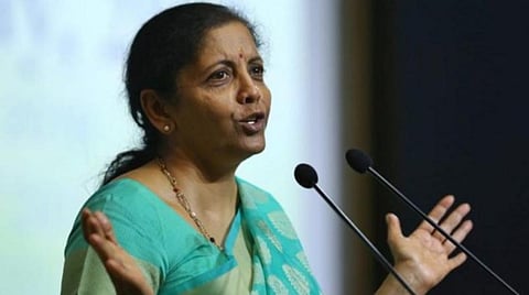 மத்திய நிதியமைச்சர் நிர்மலா சீதாராமன் : கோப்புப்படம்