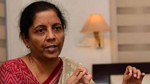 மத்திய நிதியமைச்சர் நிர்மலா சீதாராமன் : கோப்புப்படம்