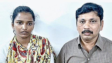 இரட்டிப்பு பணம் தருவதாக கூறி பல கோடி ரூபாய் மோசடி செய்த தம்பதி கைது