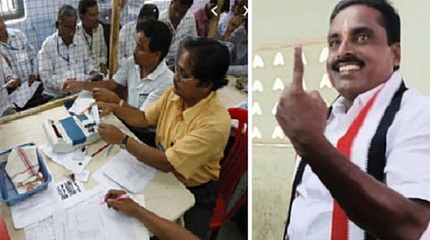 நாங்குநேரி இடைத்தேர்தல்: மின்னணு இயந்திர வாக்கு எண்ணிக்கையில் தாமதம்; தபால் வாக்குகளில் அதிமுக முன்னிலை