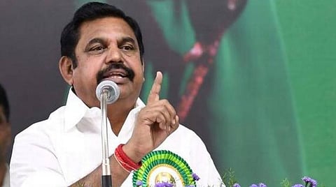 முதல்வர் பழனிசாமி: கோப்புப்படம்