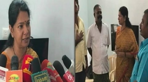 மீட்பு நடவடிக்கைக்காக தூத்துக்குடி எம்.பி. கனிமொழிக்கு மீனவர்கள் நன்றி