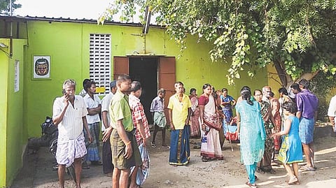 வியாபாரி இன்பமூர்த்தி குடும்பத்துடன் தற்கொலை செய்துகொண்ட மல்லி மில்.