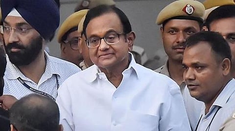 காங்கிரஸ் மூத்த தலைவர் ப.சிதம்பரம் : கோப்புப்படம்