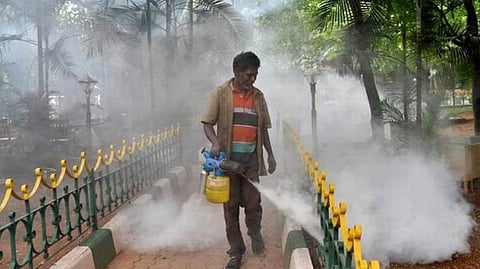 ஏடிஸ் கொசுக்கள் ஒழிப்பு பணி தீவிரம்: தமிழகத்தில் டெங்கு காய்ச்சல் பாதிப்பு குறைய தொடங்கியது - பொதுமக்கள் அச்சப்பட தேவையில்லை என சுகாதாரத் துறை அதிகாரிகள் தகவல் 