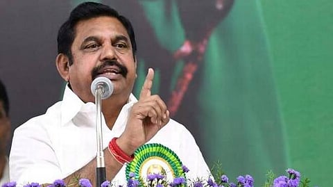 மதுரை மகாத்மா காந்தி நகரில் உள்ள தனது வீட்டில் தெரு நாய்களுக்கு உணவளிக்கும் கே.பி.மாரிக்குமார்.
படம்: எஸ். கிருஷ்ணமூர்த்தி