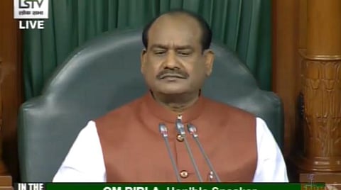 மக்களவை சபாநாயகர் ஓம். பிர்லா : படம் ஏஎன்ஐ
