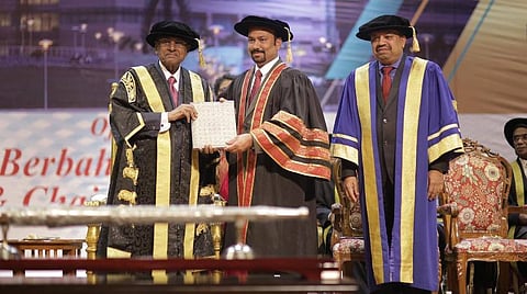 தயாரிப்பாளர் சுபாஸ்கரனுக்கு கவுரவ டாக்டர் பட்டம்