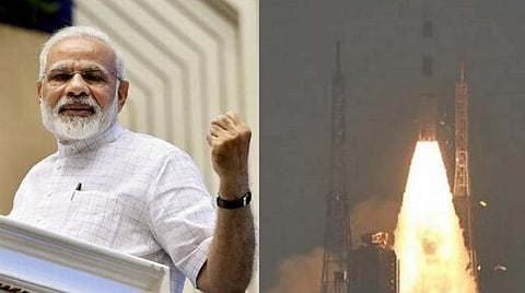 வெற்றிகரமாக விண்ணில் செலுத்தப்பட்ட கார்ட்டோசாட் - 3 செயற்கைகோள்: இஸ்ரோவுக்கு மோடி வாழ்த்து