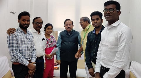 மருத்துவக் கல்வியில் உள்ள பிரச்சினைகள்: மத்திய சுகாதாரத்துறை அமைச்சரிடம் டாக்டர்கள் சங்கம் மனு