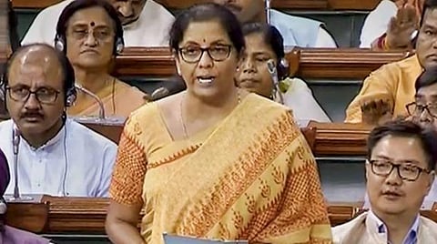 மத்திய நிதியமைச்சர் நிர்மலா சீதாராமன் : கோப்புப்படம்