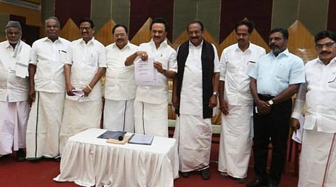உள்ளாட்சித் தேர்தல்: கூட்டணிக் கட்சிகளுடன் தொகுதி பங்கீடு முடிந்த மாவட்டங்கள்: திமுக அறிவிப்பு