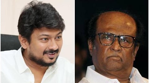 ரஜினி ரசிகர்களைக் கோபமடையச் செய்த உதயநிதியின் பதிவு