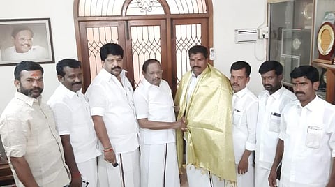 திமுகவில் இணைந்த நாராயணன்