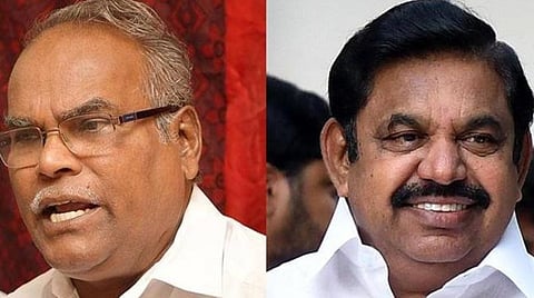 கே.பாலகிருஷ்ணன் - முதல்வர் பழனிசாமி: கோப்புப்படம்