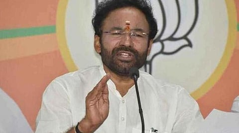 மத்திய உள்துறை இணையமைச்சர் கிஷன் ரெட்டி : கோப்புப்படம்