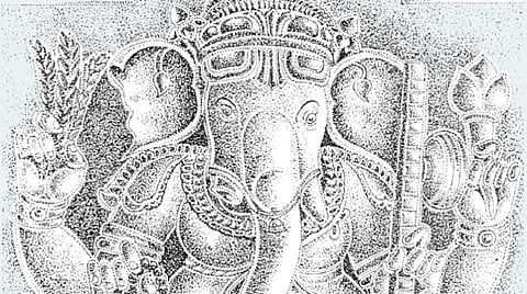 சித்திரப் பேச்சு: நின்ற வடிவில் விநாயகர்