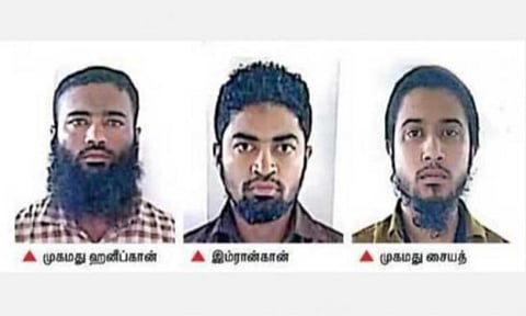 பெங்களூருவில் துப்பாக்கி முனையில் கைதான 3 தீவிரவாதிகளுக்கு 10 நாள் போலீஸ் காவல்: தனித்தனியாக விடிய விடிய விசாரணை
