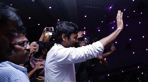 'அசுரன்' 100-வது நாள்: கொண்டாடி மகிழ்ந்த ரசிகர்கள் - தனுஷ் பங்கேற்பு