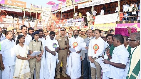 தமிழர் உரிமையை மீட்டெடுத்தது அதிமுக அரசே: அமைச்சர் உதயகுமார் பெருமிதம்