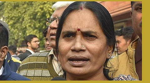 நிர்பயாவின் தாயார் ஆஷா தேவி : கோப்புப்படம்