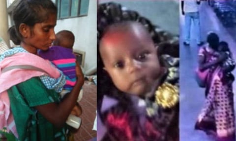 மெரினாவில் தாயை ஏமாற்றி 8 மாதக் குழந்தையைக் கடத்திய பெண் எழும்பூரில் பிடிபட்டார்; குழந்தை மீட்பு