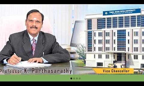 தமிழ்நாடு திறந்தநிலைப் பல்கலைக்கழக நடைமுறைகள் அனைத்தும் தமிழ் மொழியில் நடைபெறும்: துணைவேந்தர் பார்த்தசாரதி
