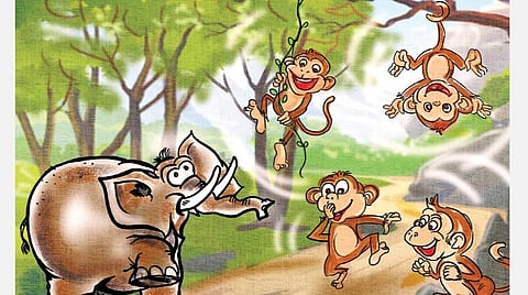 கதை: மூங்கில் காட்டில் தீ
