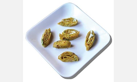 விதவிதமா மஞ்சள் சமையல்: ஸ்டஃப்டு ரோல்