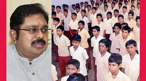 9,10-ம் வகுப்பு மாணவர்கள் இடைநிற்றல்: எச்சரிக்கை மணியாக எடுத்து உடனடி நடவடிக்கை வேண்டும்: டிடிவி தினகரன்