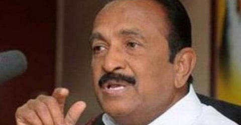 வைகோ: கோப்புப்படம்
