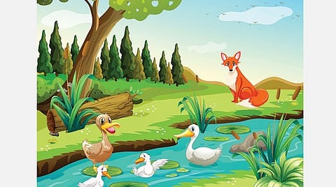 கணிதப் புதிர்கள் 23: தரையைத் தொடுமா வாத்துக்குஞ்சு?