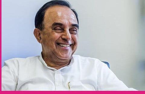 பாஜக எம்.பி. சுப்பிரமணியன் சுவாமி : கோப்புப்படம்