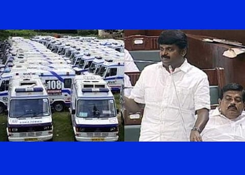 ஆம்புலன்ஸ்கள் எப்படிச் செயல்படுகின்றன?- அமைச்சர் விஜயபாஸ்கர் விளக்கம்: பிரத்யேக செயலி குறித்து தகவல்