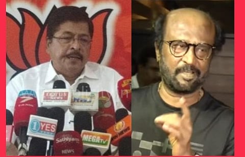 மத்திய அரசைக் கண்டிக்கும் அறியாமை அரசியல்; ரஜினியின் எதிர்காலத்துக்கு நல்லதல்ல: மாநில பாஜக எச்சரிக்கை