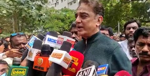 காவல்துறை பரிந்துரையைப் பரிசீலிக்கத் தயார்: விசாரணைக்குப் பின் கமல் பேட்டி