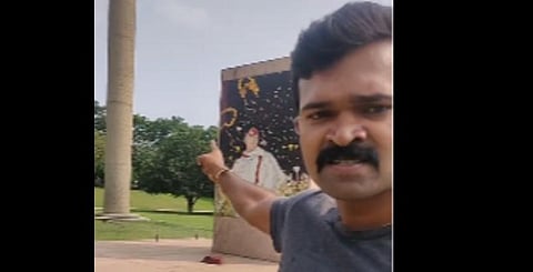 சர்ச்சைக்குரிய டிக் டாக் வீடியோ வெளியிட்ட நாம் தமிழர் கட்சி நிர்வாகி: வருத்தம் தெரிவித்து வீடியோ பதிவு