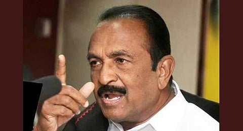 வைகோ: கோப்புப்படம்