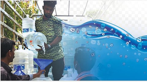 நீரை அடைத்த வரலாறு!