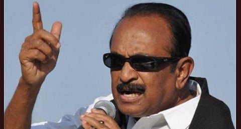 வைகோ: கோப்புப்படம்