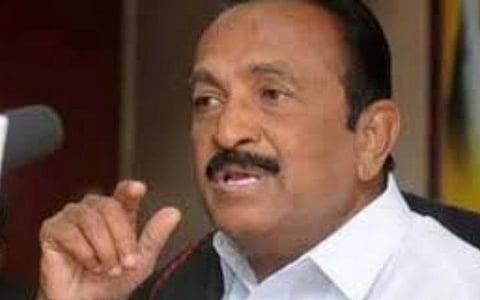 வைகோ: கோப்புப்படம்