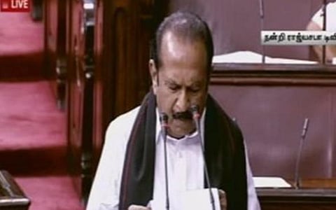 வைகோ: கோப்புப்படம்
