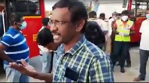 சுகாதாரத்துறை நடவடிக்கைக்கு ஒத்துழைக்காத 'ஃபாரின் ரிட்டர்ன்' பயணிகள்: சமூக வலைதளங்களில் வைரலாகும் வாக்குவாத வீடியோ