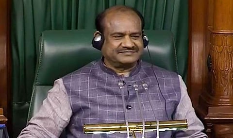 மக்களவை சபாநாயகர் ஓம் பிர்லா : கோப்புப்படம்